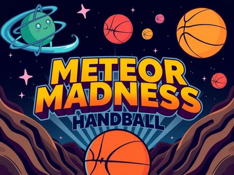 Meteor Madness Handball Game Banner